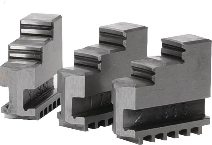 Immagine prodotto Optimum Set di ganasce a blocco morbide Per mandrino da tornio a tre griffe Ø 160 mm DIN 6350