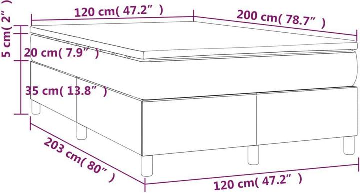 Actual product image VidaXL Hunter (120 x 200 cm, 120 x 200 cm)