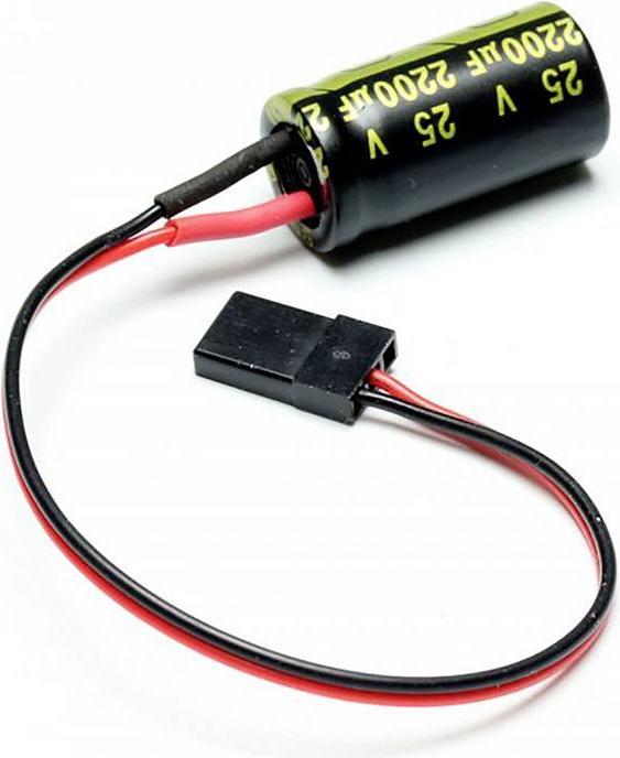 Pichler Servo accessory set Support capacitor for receiver BEC 2200µF