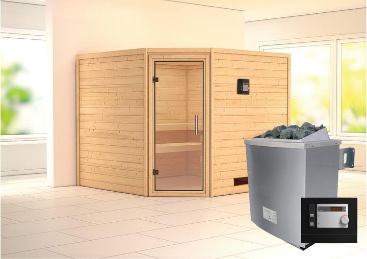 Produktbild Karibu Leona ohne Dachkranz (9 KW externe Steuerung)