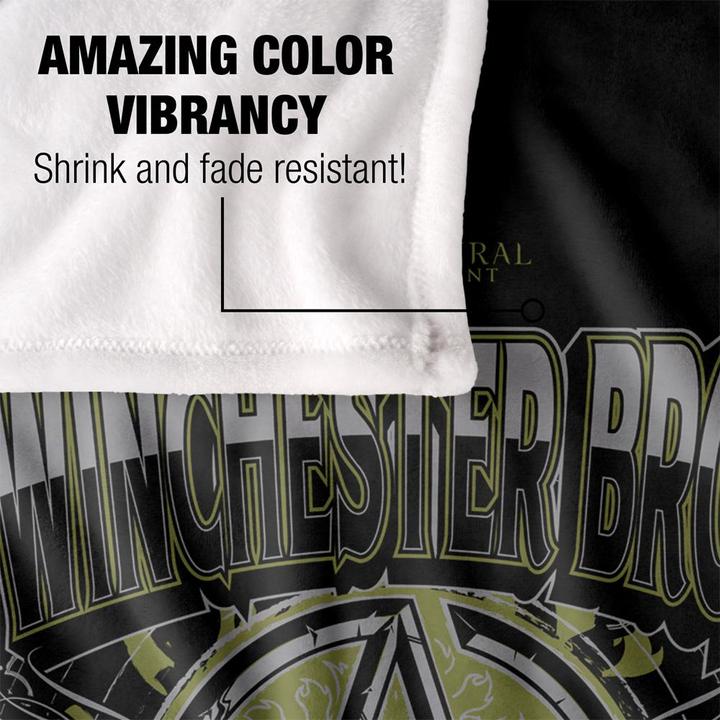 Image du produit Supernatural - Couverture WINCHESTER BROS (152 x 127 cm)