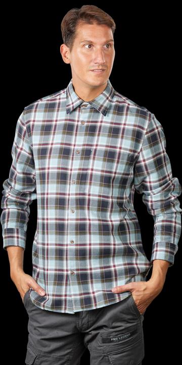 Image du produit Marc O'Polo Kent Collar Shirt Chest Pocket Multi/Botticelli (XXL)