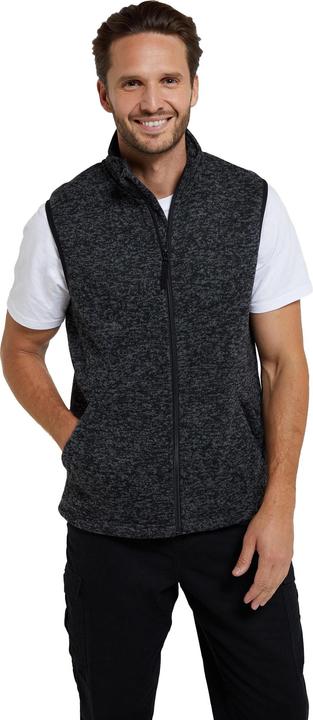 Actual product image Mountain Warehouse Mens Idris Fleece Gilet (L)