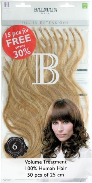 Immagine prodotto Balmain Value Pack 133/33 Natural Straight 40cmdukublo/helkasbr 50 Genuine Fill-In (Biondismo, 40 cm)