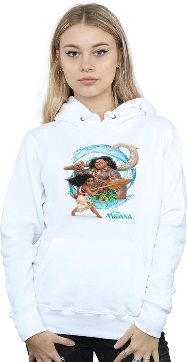 Immagine prodotto Disney Moana And Maui Wave Felpa con Cappuccio Donna (XXL)
