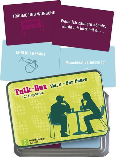 Produktbild Talk-Box 2 - Für Paare (Deutsch, Hanna Schott Claudia Filker, 2014)