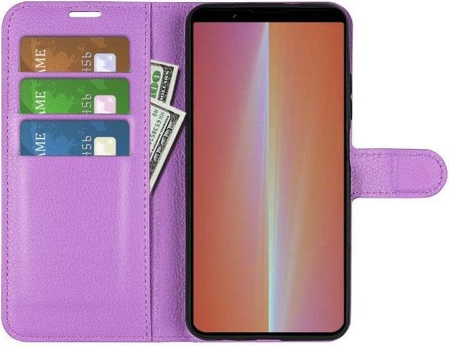 Produktbild MU Classic Litchi Leder Bookcover Series (Sony Xperia 5 V)