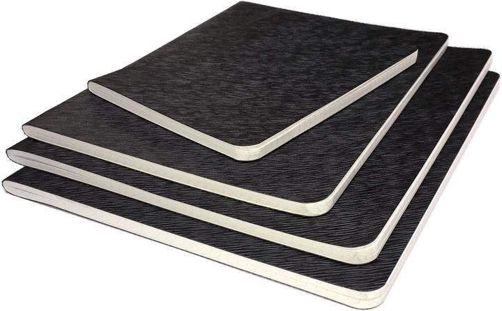 Image du produit Neutral Cahier en toile cirée sans index 21 × 29,7 cm (A4, Quadrillé)