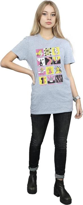 Immagine prodotto Disney Tinkerbell Squares Maglietta Ampia Donna (XL)