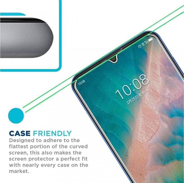 Immagine prodotto Screenguard ZTE Blade 10 Pellicola protettiva in vetro Custodia dal design amichevole (1 Pezzo/i, ZTE Blade 10)