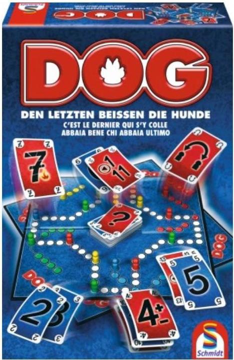Actual product image Schmidt Spiele Dog Compact The dogs bite the last (German)