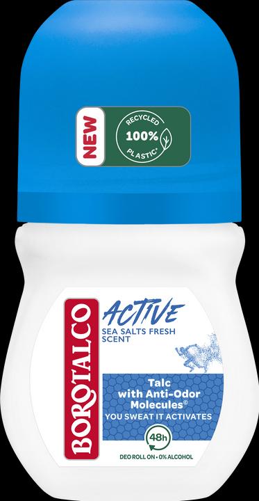Immagine prodotto Borotalco Sali marini attivi freschi (Roll-on, 50 ml)