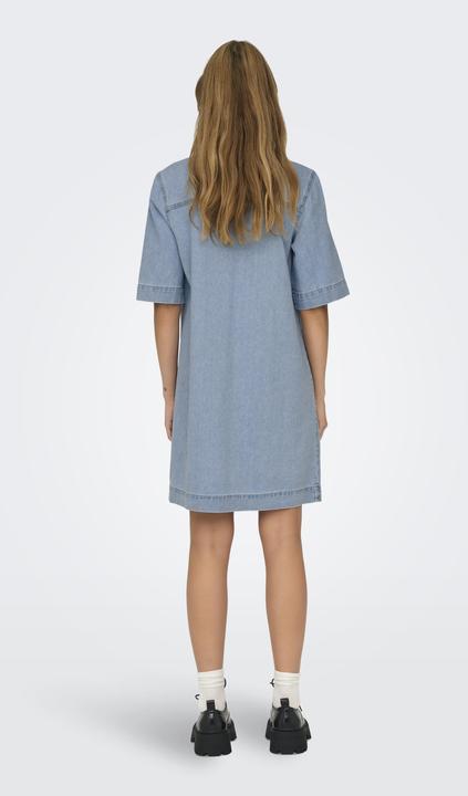 Immagine prodotto Only Vestibilità regolare colletto camicia abito corto abito denim (S)