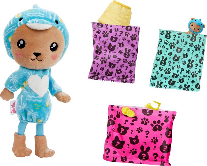 Productafbeelding Barbie Cutie Onthulling Chelsea Kostuum Cuties Serie - Teddy Dolfijn