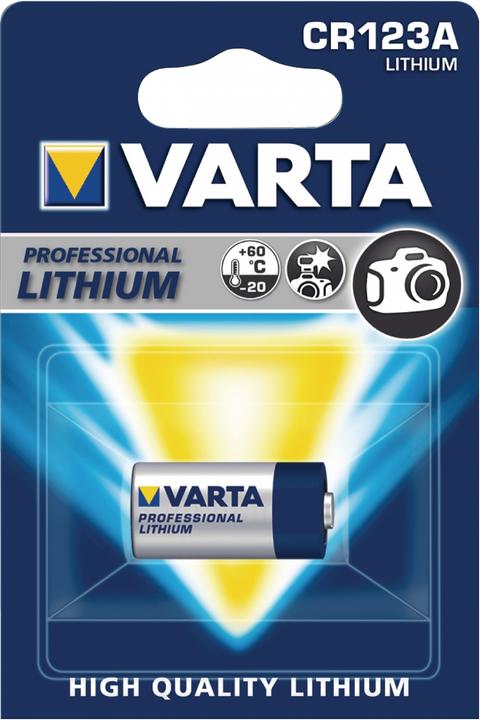 Productafbeelding Varta Foto Lithium (1 Pcs., CR123A, 1480 mAh)