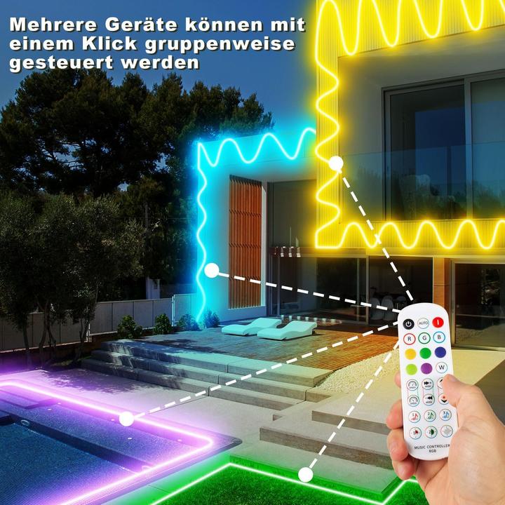 Produktbild LS Neon Strip Set Smart 5m (RGB, 500 cm, Outdoor, Indoor)