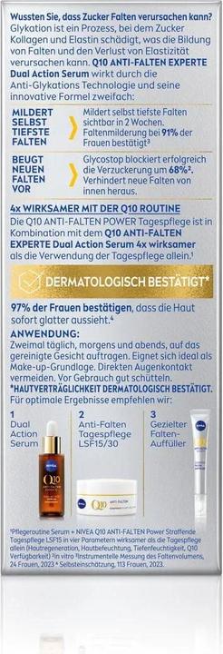 Produktbild NIVEA Q10 Expert Dual Action Serum (30 ml)