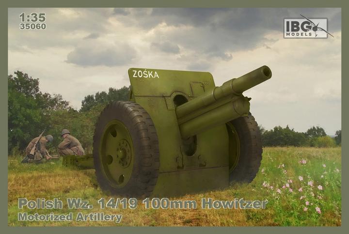 Produktbild Master Box Plastic model Polsk Wz.14 / 19 Howitzer-Motorized Ar (100 Teile)