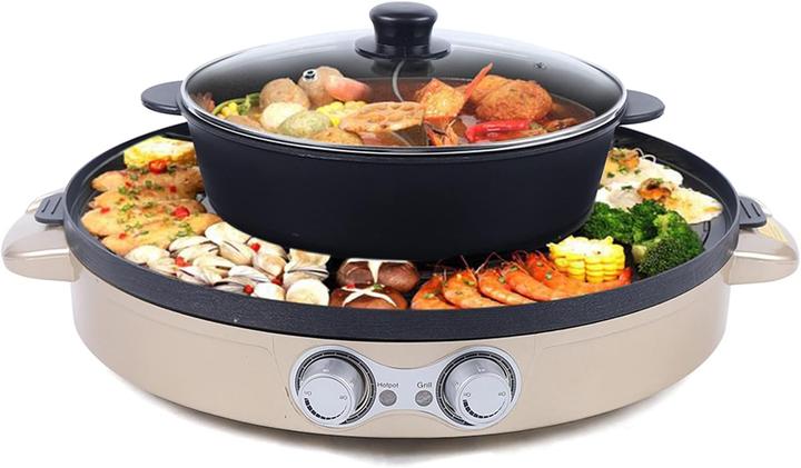 Actual product image Charocean Multifunktionaler Elektrogrill und Hotpot