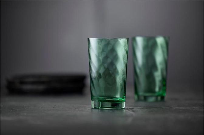 Image du produit Lyngby 40 cl - Verre - Grøn (4.50 dl, 4 x, Verres à long drink)