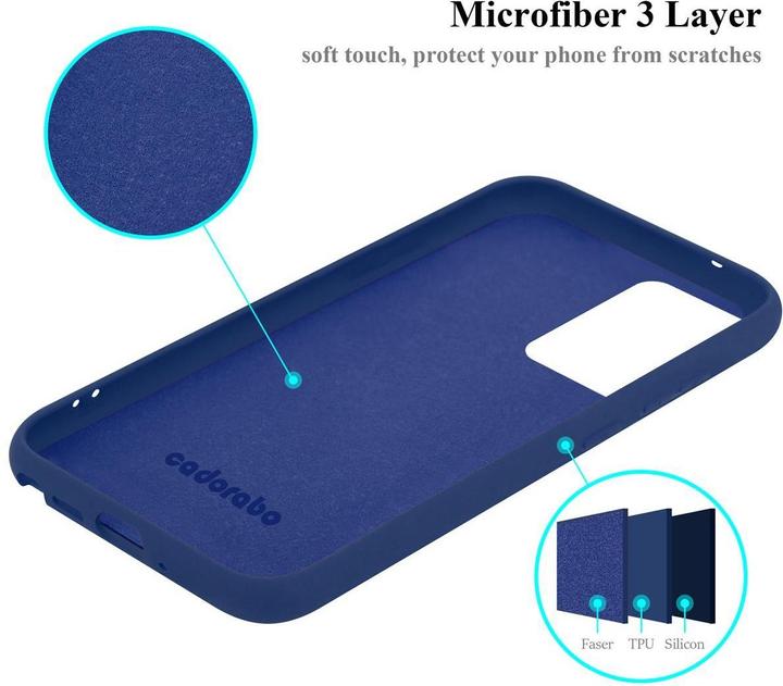 Immagine prodotto Cadorabo Copertura della cassa del silicone liquido TPU (Samsung Galaxy Note 20+)