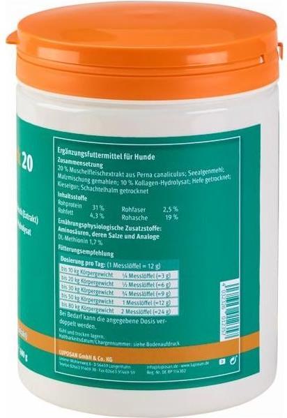 Produktbild Luposan Lupo Gelenk 20 Pulver (Senior, Adult, 1 Stk., 600 g)