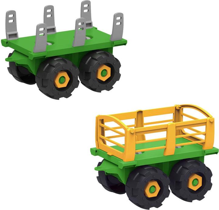 Produktbild Toi-Toys Traktor mit Anhänger in Aufbewahrungsbox