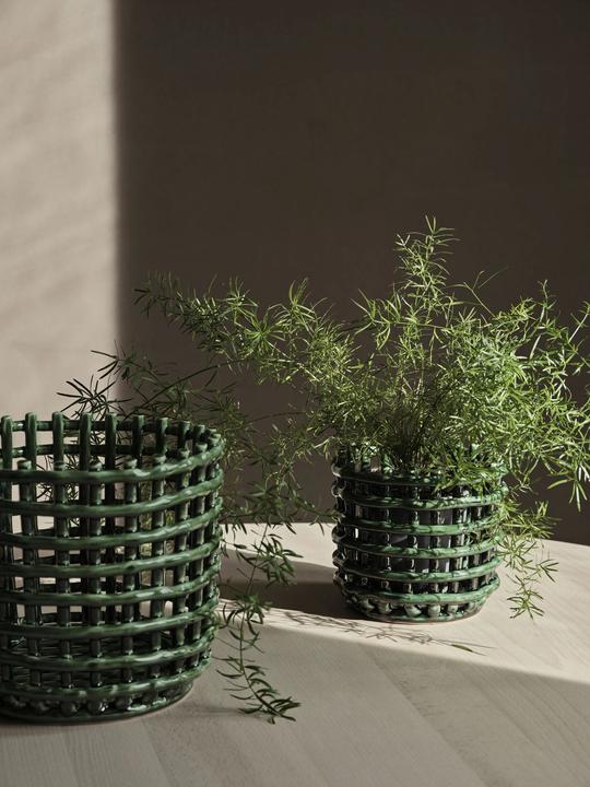 Produktbild Ferm Living Ceramic Basket (1 x, Ø 23.5 x 21 cm)