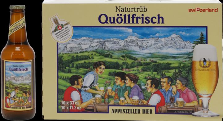 Produktbild Appenzeller Bier Quöllfrisch naturtrüb (1 x 33 cl)