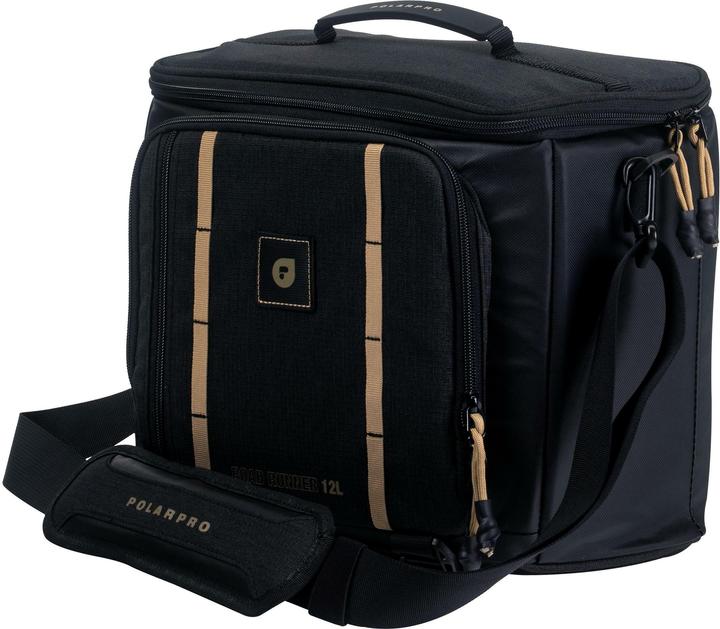 Actual product image PolarPro Kamera-Tasche RoadRunner 12 l Schwarz (Camera shoulder bag, 12 l)