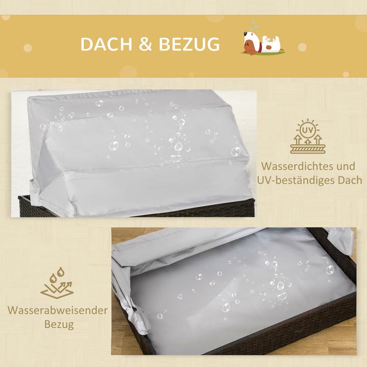 Image du produit PawHut Niche pour chien avec coussin (Niche pour chien)