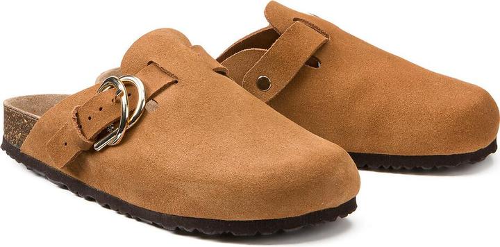 Produktbild La Redoute Collections Pantoletten aus Veloursleder (38)