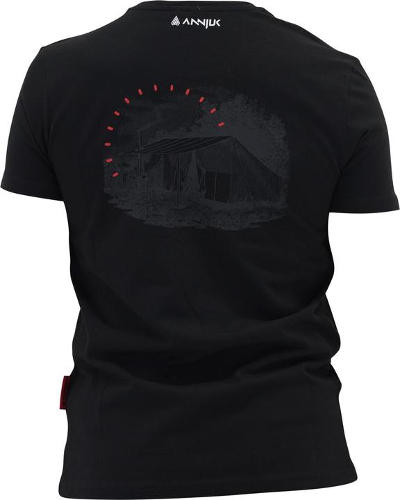 Actual product image Annjuk T-Shirt Black Logo Small Men M (M)