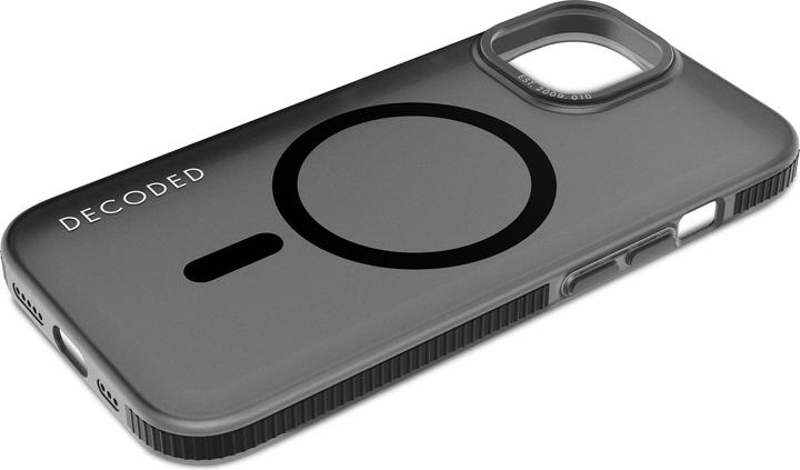 Image du produit Decoded Coque arrière en plastique recyclé pour iPhone 15 Noir (Apple iPhone 15)
