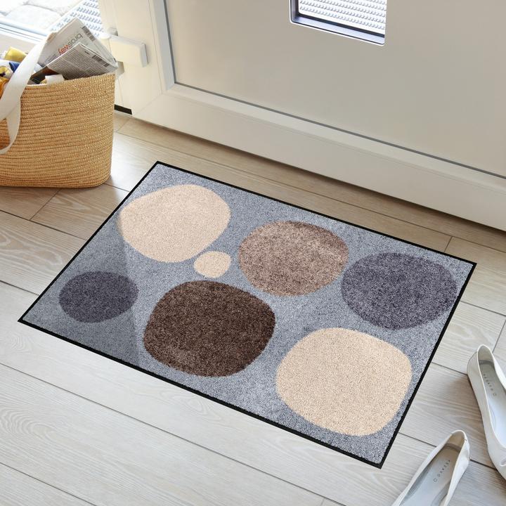 Immagine prodotto Salonloewe Tappeto da bagno e tappetino pulito Broken Dots (120 x 75 cm)