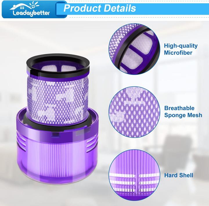 Actual product image Leadaybetter Filter spare parts