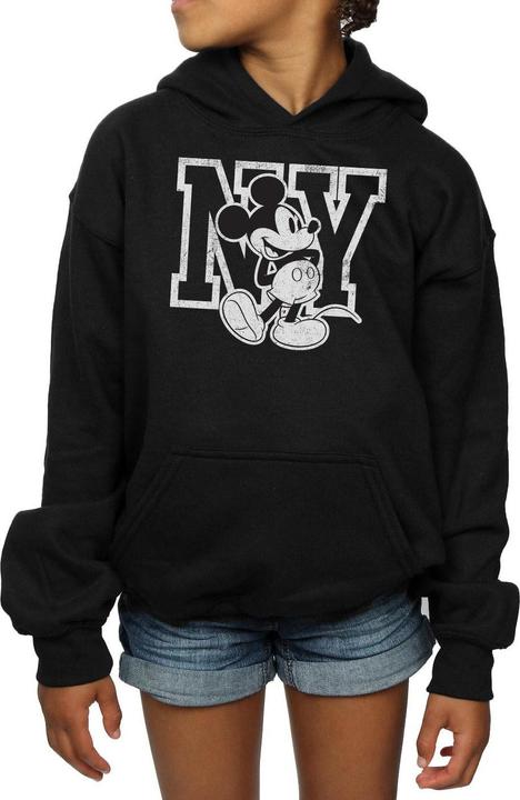 Immagine prodotto Disney Mickey Mouse NY Kicking Felpa con Cappuccio Ragazze (128)