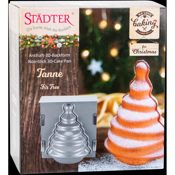 Produktbild Städter Backform 3D Tannenbaum 19x21x13 cm We love Baking