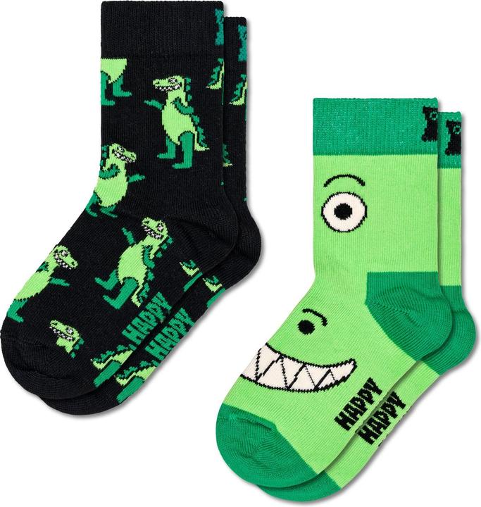Actual product image Happy Socks Kids 2-Pack Dino Socks (pack of 2, 34 - 36)