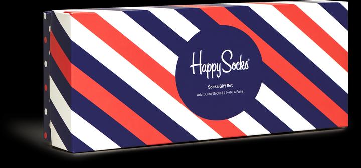 Actual product image Happy Socks Classic Navy Gift Set (pack of 4, 36 - 40)