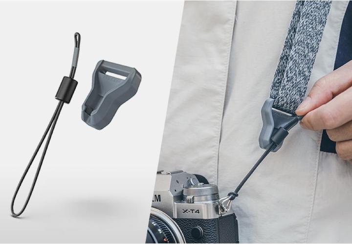 Actual product image Falcam Maglink Pro grey carrying strap with magnetic fastener #3145 (Shoulder strap)
