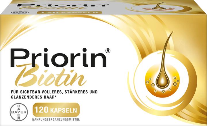 Produktbild Priorin Biotin (120 Stück, Kapseln, 500 g)