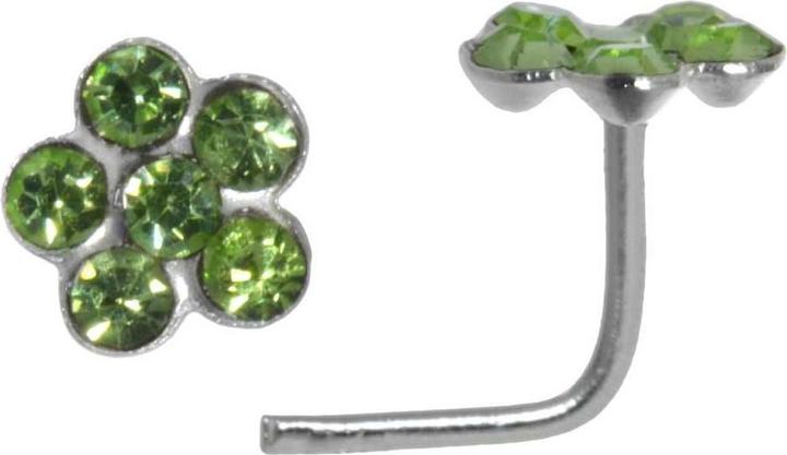 Produktbild Bijouteria Nasenpiercing (Kristall, Silber 925)