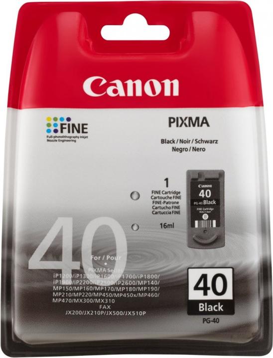 Canon PG-40 BLACK INK 0615B001 (BK)