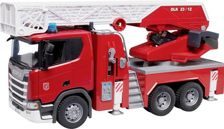 Image du produit Bruder Scania Super 560R Pompiers avec échelle pivotante, pompe à eau, module L+S