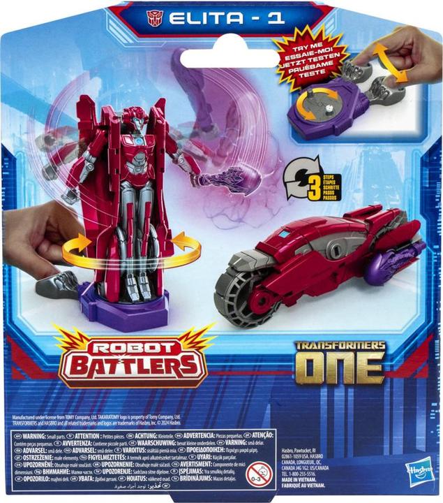 Immagine prodotto Hasbro Transformers One Battling Figures 15, Asst.