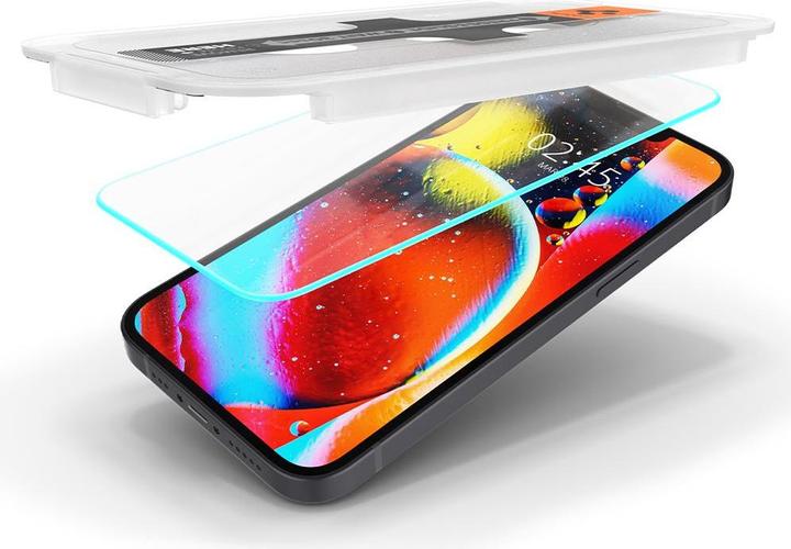 Actual product image Spigen Glas.tR EZ Fit (2 Piece, Apple iPhone 13, Apple iPhone 13 Pro)