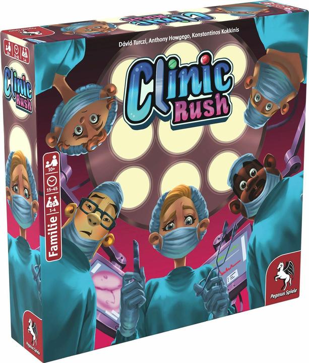 Immagine prodotto Pegasus 51231G - Clinic Rush - Gioco da tavolo, per 1-4 giocatori dai 10 anni in su (edizione EN) (Tedesco)