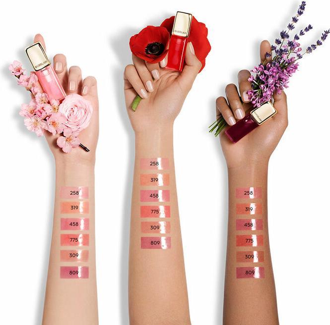 Actual product image Guerlain KissKiss 24 Bee Glow Oil 309 Honey 9.5 ml (309 Honey Glow)