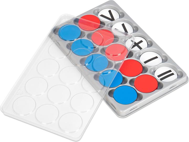 Actual product image Betzold Sorting box with 100 reversible tokens (magnetic)